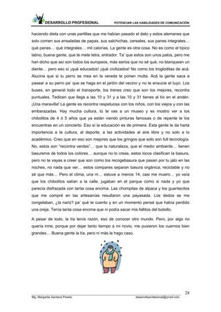 Módulo Desarrollo Habilidades Comunicativas