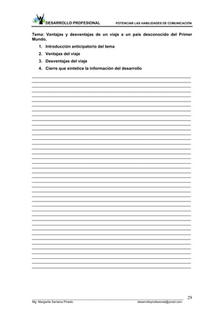 Módulo Desarrollo Habilidades Comunicativas