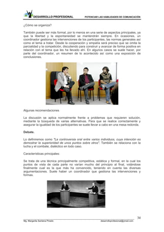 Módulo Desarrollo Habilidades Comunicativas