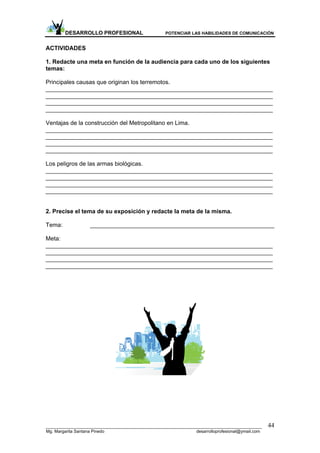 Módulo Desarrollo Habilidades Comunicativas