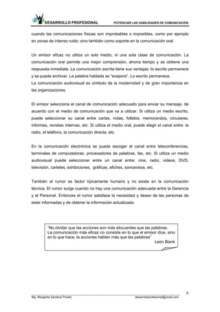 Módulo Desarrollo Habilidades Comunicativas