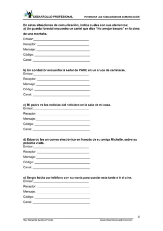 Módulo Desarrollo Habilidades Comunicativas