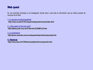 Reflexionar sobre las posibilidades  didácticas de los recursos TIC 