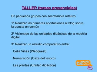 CONTENIDOS Metodología del curso: 5 sesiones: 3 / 3 