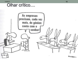 1/2/2013               12

   Olhar crítico....
 