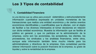 Módulo i los 3 tipos de contabilidad | PPTX