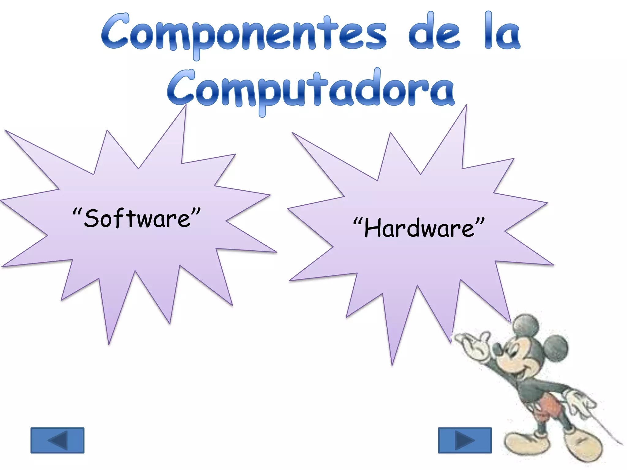 “Software” “Hardware”
 