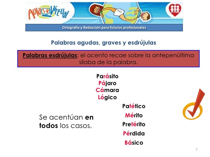 Sílabas tónicas, átonas y palabras age