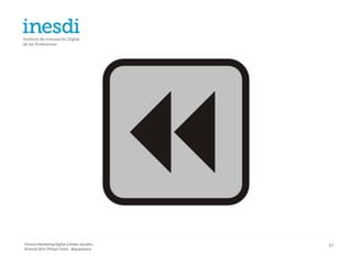 Técnico Marketing Digital y Redes Sociales   87
©inesdi 2011 ©Pepe Tomé - @pepetome
 