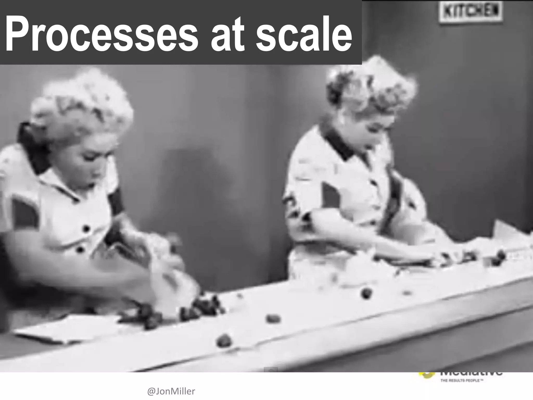 Processes at scale




       @JonMiller
 