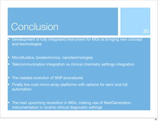 Automation: a key role for Molecular Diagnostic Evolution
