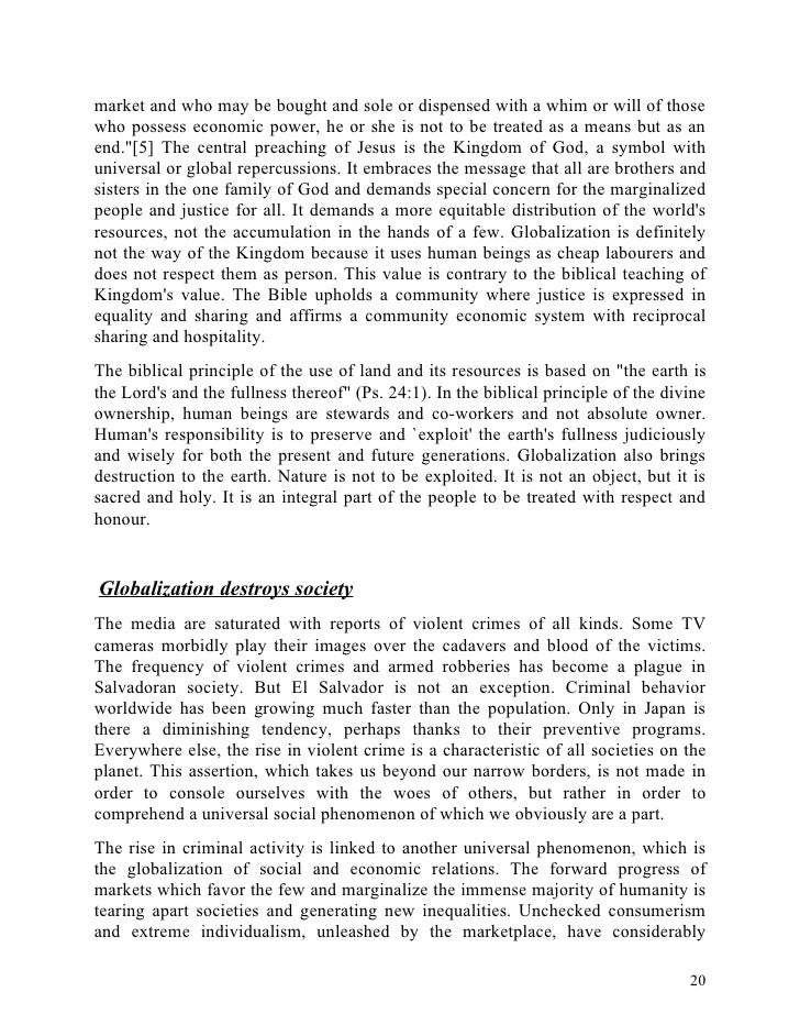 what is globalization in the contemporary world essay