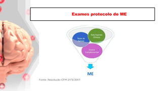 Exames protocolo de ME
 