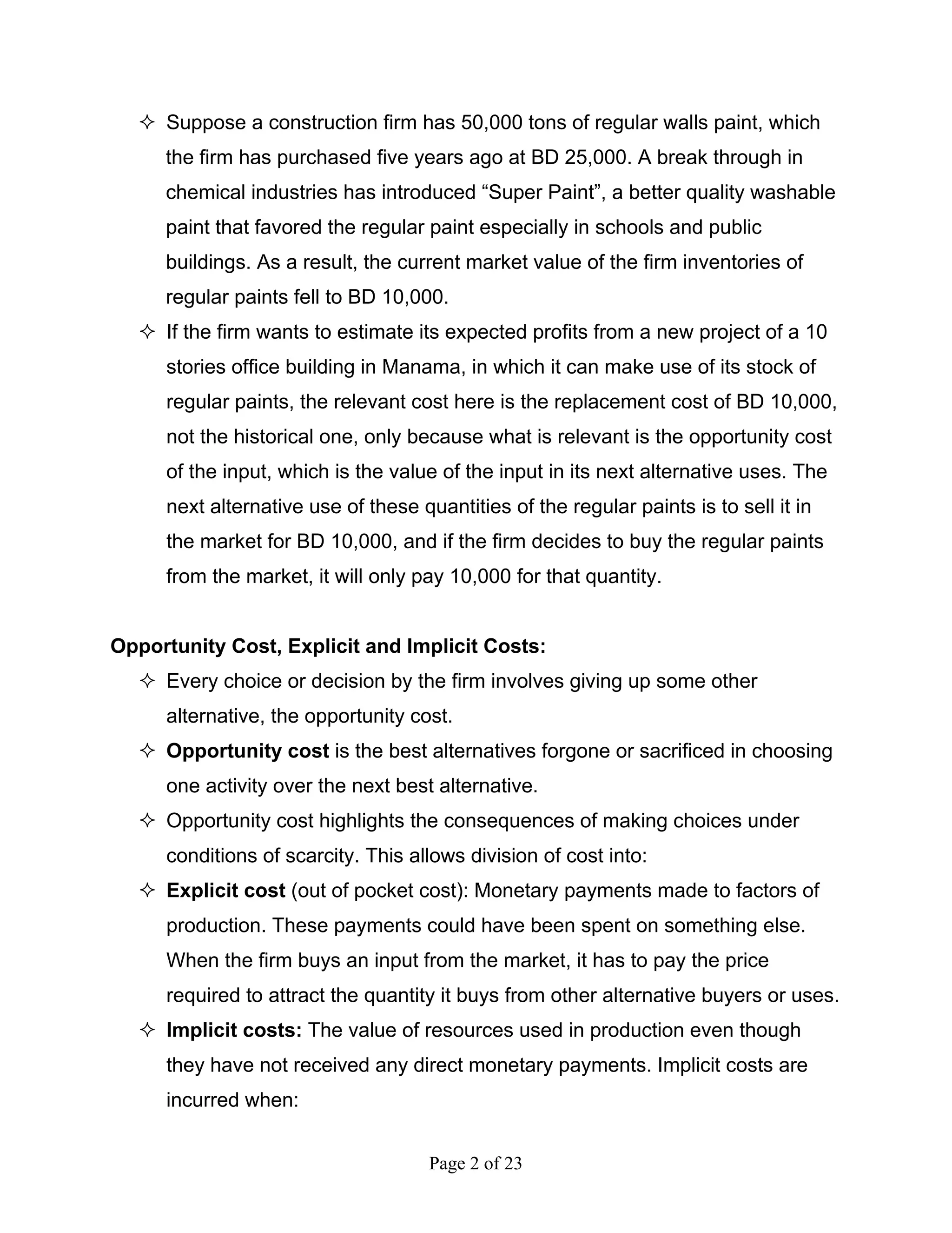 Managerial Economics (Chapter 8 - Theory and Estimation of Cost) | PDF