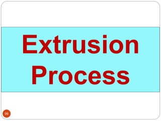 Extrusion
Process
99
 