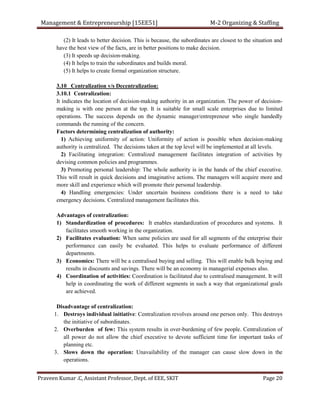 M & e notes - module -2 praveen | PDF