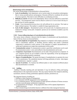 M & e notes - module -2 praveen | PDF