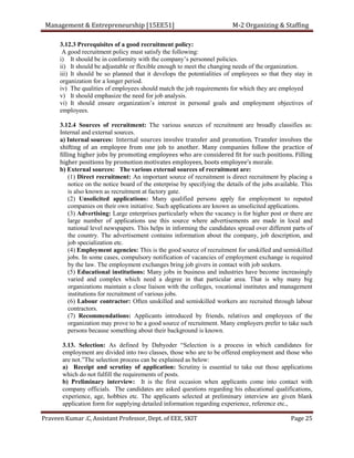 M & e notes - module -2 praveen | PDF