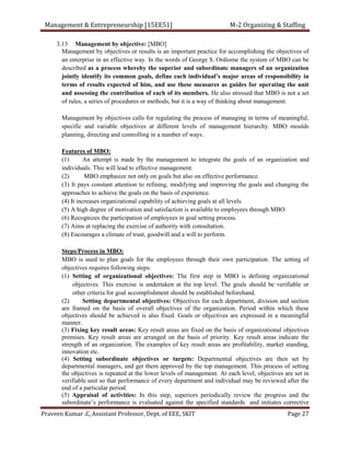 M & e notes - module -2 praveen | PDF
