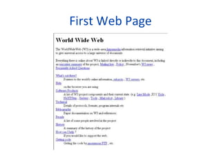 First Web Page 