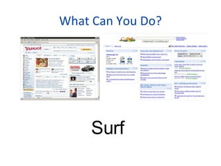 What Can You Do? Surf 