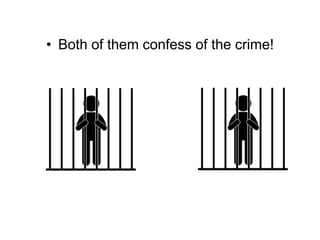• Both of them confess of the crime!
 