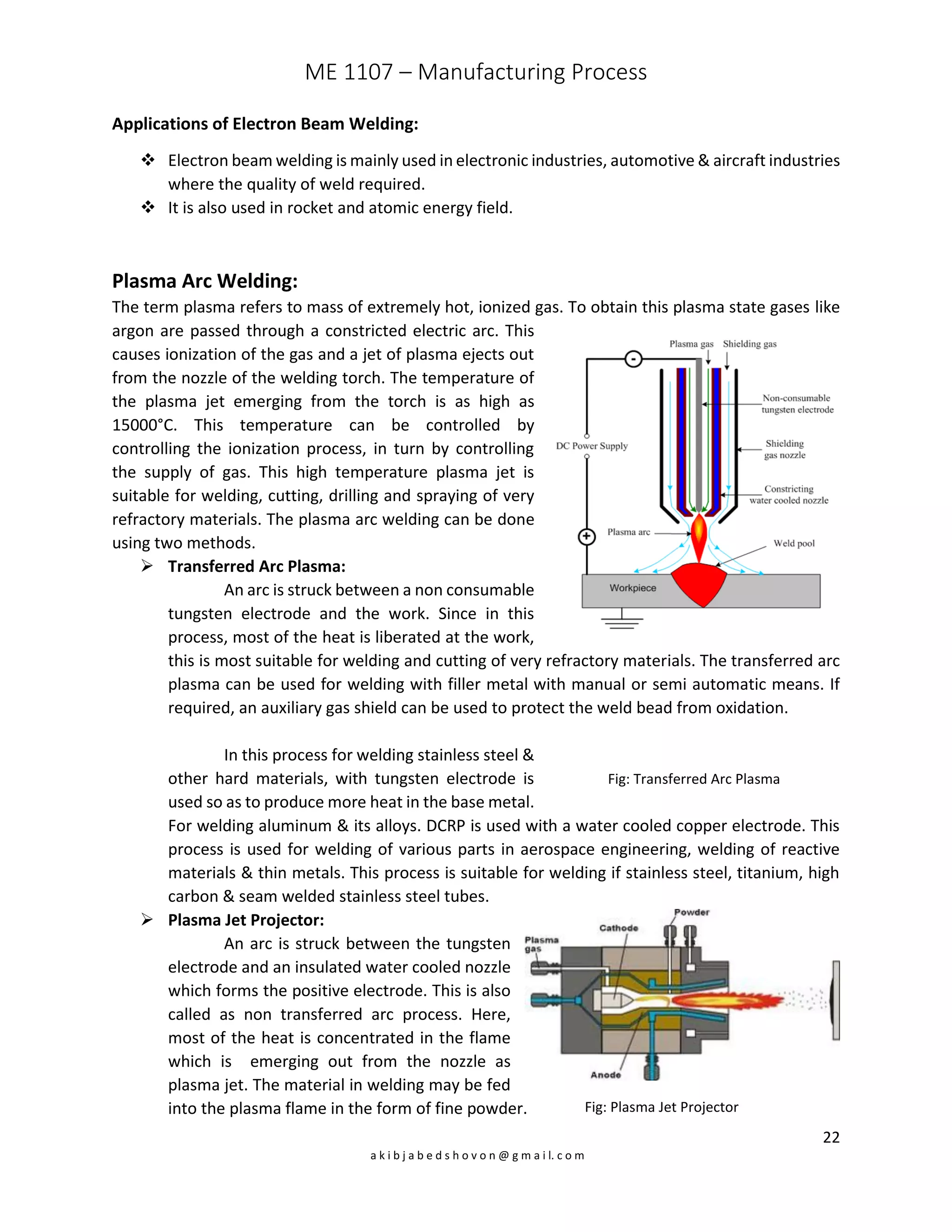 Manufacturing Process - Welding, Brazing & Soldering | PDF