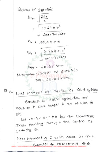 Me 1206 engineering mechanics anna university april may 2010 - solved ...