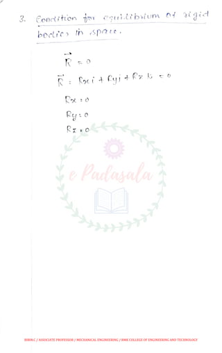 Me 1206 engineering mechanics anna university april may 2010 - solved ...