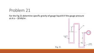 Pressure Measurement in Fluid Mechanics 1 | PDF