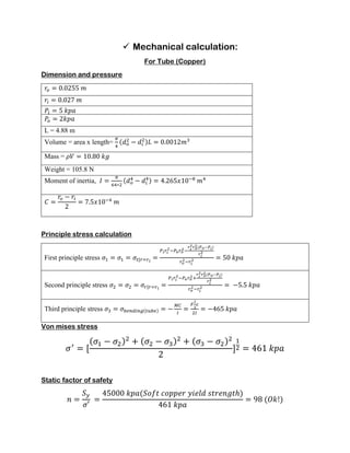 Design and Analysis Of Double Pipe Concentric Tube Heat Exchanger | PDF