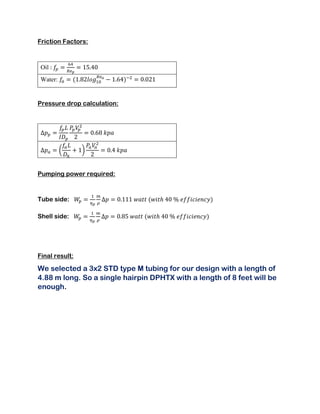 Design and Analysis Of Double Pipe Concentric Tube Heat Exchanger | PDF
