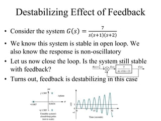 Me314 week08-stability and steady state errors | PPTX