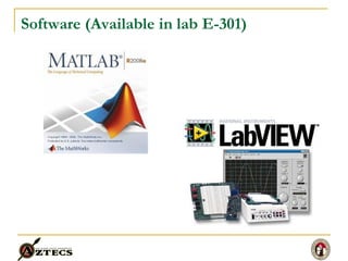 Software (Available in lab E-301) 
