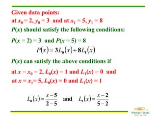 Numerical Methods: curve fitting and interpolation | PDF