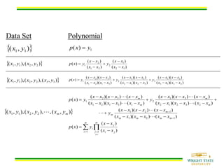 Numerical Methods: curve fitting and interpolation | PDF