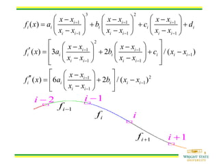 Numerical Methods: curve fitting and interpolation | PDF