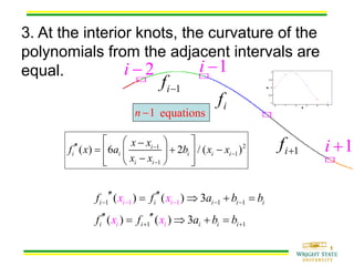 Numerical Methods: curve fitting and interpolation | PDF