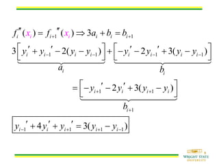 Numerical Methods: curve fitting and interpolation | PDF
