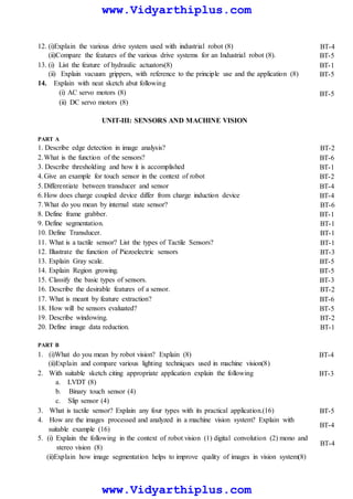 Me6010 robotics | DOCX