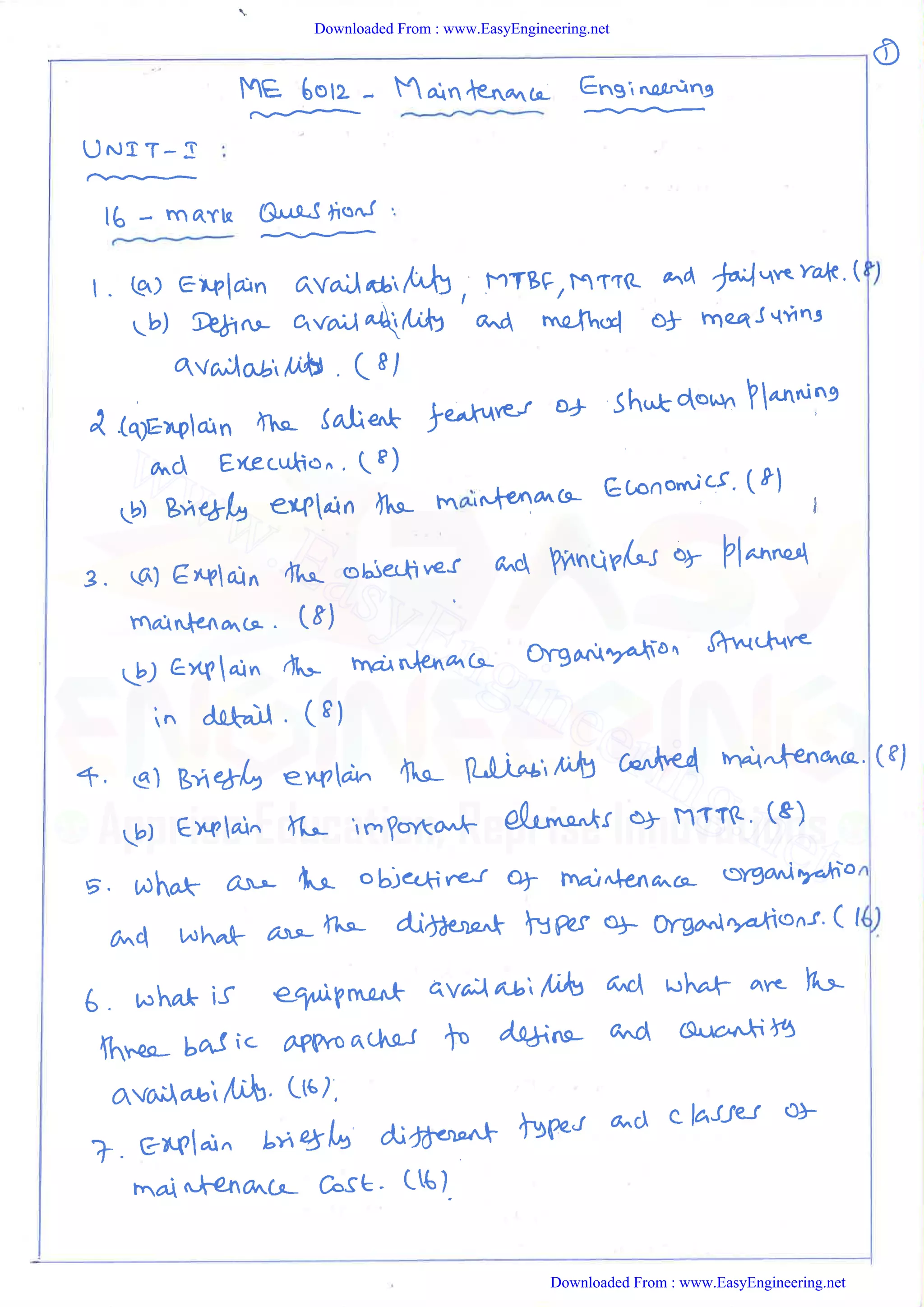 Downloaded From : www.EasyEngineering.net
Downloaded From : www.EasyEngineering.net
www.EasyEngineering.net
 