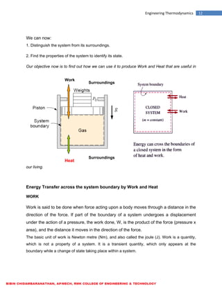 ME6301 ENGINEERING THERMODYNAMICS - LECTURE NOTES | PDF