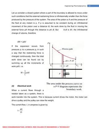 ME6301 ENGINEERING THERMODYNAMICS - LECTURE NOTES | PDF