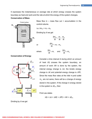 ME6301 ENGINEERING THERMODYNAMICS - LECTURE NOTES | PDF