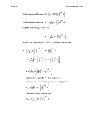 ME6404 THERMAL ENGINEERING
 