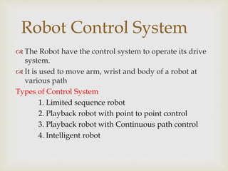 ROBOTICS-Me8099 -unit-1.ppT