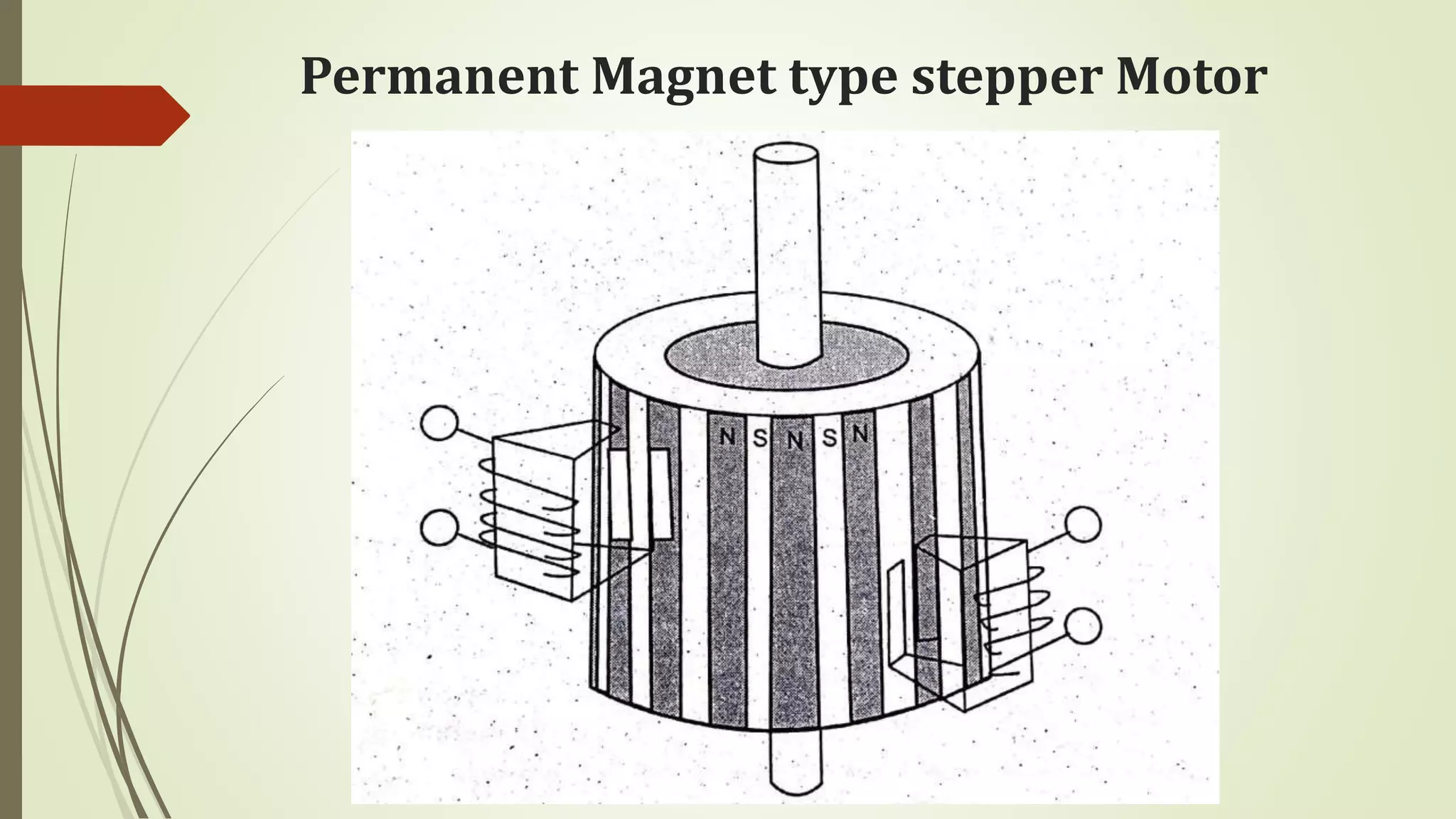 Permanent Magnet type stepper Motor
 