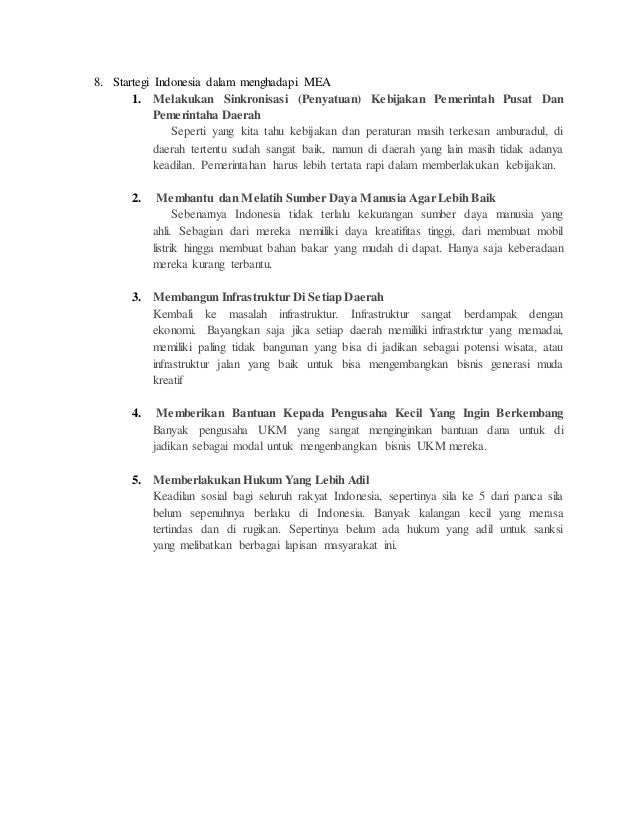 Mea Masyarakat Ekonomi Asean