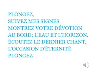 “Le Chant des Sirènes”: Locative media and the increase in the relevance of the place