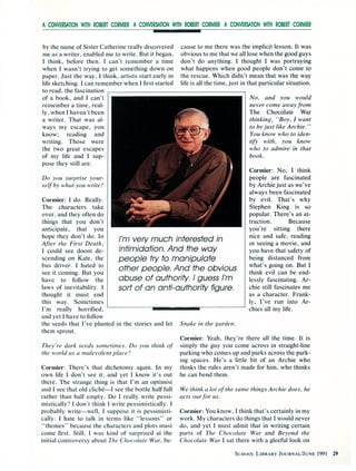 1991 Margaret A. Edwards Award article